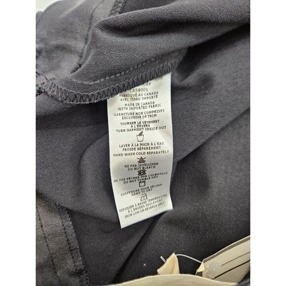 New I Love Tyler Madison Waxed Pencil Skirt Womens M Black Midi - Picture 6 of 6